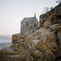 Church, Mont Saint Michel, France